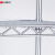 川井（WELLAND）网层货架 三层线网镀铬置物架工业级电镀线棒收纳架 单层承重250kg  75*35*90cm