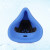 KN95防尘口罩 透气防工业粉尘 劳保颗粒物防护口罩 打磨电焊装修煤矿 可清洗面罩 80#圆形滤棉（100片）