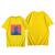 定制 日系yoasobi组合周边T恤怪物音乐专辑短袖体恤群青打底衫夏季半袖 黑色 S