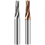 65度高硬全牙螺纹铣刀不锈钢钛合金淬火钢螺纹牙刀M1.6M2M4M5M6 M81256D60L钢用