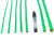 佑工信 绿色包塑钢丝绳 细软钢丝承 晒衣架窗户牵引线工程胶皮钢丝绳 单位：个 / 6mm-100m 货期一天 