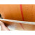 结实耐磨提升机黄色帆布橡胶传动带平胶带抛丸机畚斗输送带平皮带定制 12.5公分宽