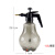 庄太太 清洁小型压力喷壶塑料洒水喷雾器 1500ml灰色ZTT0139