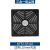 轴流风机金属防护网 保护罩  风扇过滤网 风机风扇 三合一防尘网(适用110mm通