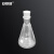 安赛瑞 玻璃三角烧瓶 口三角瓶直口锥形瓶实验室仪器 2000ml 含胶塞 600442