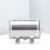 百瑞川 铝合金储气罐小型卧式存气筒 24L铝合金 
