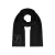 阿玛尼（ARMANI）男女通用腈纶EA7图案双面针织围巾 274902 2F300 39320 黑色