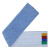 京苏 干湿两用微纤平拖头  FMB 25用 带红、黄、蓝、绿四条色标条 250*13*13