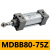 定制适用气缸MBB80/MDBB80-25-50-75-100-125-150-175-200Z MDBB80-75Z