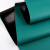 绿色胶皮防滑橡胶垫耐高温工作台垫实验室桌布维修桌垫 绿黑1.2米*10米*2mm整卷