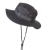 杰孚户外遮阳帽太阳帽渔夫帽户外防晒帽定制印制LOGO织带奔尼帽 灰色（2顶起批）