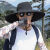 安巧象安巧象 遮阳帽夏季15厘米超大檐防紫外线透气工地户外登山渔夫 F14黑色 均码 