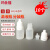 玛仕福 滴液瓶眼药水瓶 色素分装瓶塑料防盗圈容量瓶 5ml半透明（10个）