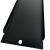 图腾（TOTEN）1U金属假面板 标准19英寸盲板 机柜挡板  1.2 黑色 现货 