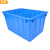 金兽 120L塑料水箱 外径:703*490*385mm大号水箱水产运输箱长方形胶箱可定制 GB1004 加厚蓝色