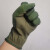 骁尉飞行员触屏手套户外通用飞行表演队标手套可触屏防滑手套军绿通航手套 军绿色  L