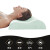 POKALEN 乳胶枕头泰国原装进口 纯天然橡胶护颈助睡眠单人 波浪护颈-女款-负离子