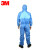 3M 4532+ 防护服防颗粒物防化服工作服喷漆服防尘服 蓝色 XXL码 1件