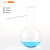 蒸馏烧瓶 100ml/250ml/500化学实验玻璃仪器教学器材 蒸馏装置反 100ml-加厚
