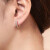 TrendollaKOSE简约几何耳钉小众设计耳环时尚饰品感耳饰女送女友老婆礼物 简约几何耳钉