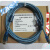 伺服调试电缆 下载线JZSP-CVS06-02-E双磁环双屏蔽 蓝色 5m