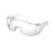 胜丽 SG1611 百叶窗式护目镜透明工作防护眼镜防风沙防冲击放唾液飞溅 1个装