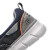 斯凯奇（Skechers）运动帆布鞋舒适外穿防滑耐磨商务休闲鞋柔软减震一脚蹬懒人鞋 NVY海军蓝色 42