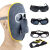电焊面罩焊工面具玻璃眼镜电焊镜防光紫外线防烧脸气焊氩弧焊烧焊 适灰镜5个（不含面罩）