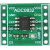ADC0832模数转换模块 STC89/51单片机扩展AD 焊接直排针