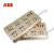 ABB排插三位六位五孔USB3A输出/插线板/插排/插座/接线板 白色三位五孔