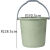 适配定制适合大塑料桶洗澡桶子拖布桶拖地桶小储 北欧绿 14L