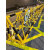 路障移动带刺防撞护栏阻车幼儿园政府单位学校防冲撞设施 2米 76-50 2米   76-50