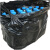 垃圾袋手提式中大小一次性黑色背心式塑料袋厨房 3件 60宽黑色50 60宽黑色加厚50个 加厚