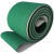 流水线耐磨传送带防滑裙边挡板PVC输送带绿色PU小型花纹工业皮带 白色平面