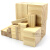 松木块 小木块 垫高长方形手工材料模型雕刻 木头块diy松木方实木 6*4*1厘米(1个)