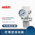 气动调压阀气源处理器AR20-02H-B/AR30/40-03E减压阀调气压 AR30-02E(内置表式)