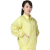 衣 电子厂服防尘服工作无尘服工厂防护服防服 黄色 上衣 XL
