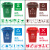 分类大垃圾袋大号加厚彩色社区物业蓝红绿咖啡棕色特大干湿塑料袋 7天内发货 蓝色宽80*长100*3丝全新料