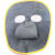 梓萤岔电焊专用面罩头戴式雅虎二保焊工具配件防护保护眼镜焊工遮光面罩 牛皮面具一个