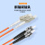 天背（Tianbei）TB-I54N工程级光纤跳线 OM2多模双芯双工跳纤光纤线20米LC-ST Φ3.0低烟无卤外被 收发器尾纤