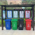 户外收集亭垃圾箱街道学校小区环卫四分类回收房广告牌 HF-08款 现货秒发（不含桶）
