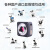 图谱电子目镜显微镜摄像头ccd工业相机30-4500万像素生物体视金相 索尼芯片510万像素USB2.0