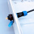 尚江XL17 工业航空插头连接器 10-12A 户外电缆防水IP68公母头套装插座 XL17-4芯10A（面板式） 