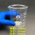 适用于环球烧杯量杯实验器材10ml50ml加厚带刻度低型小烧杯 环球10mL玻璃烧杯