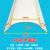 扬笙福造型圆角条PVC 半 大圆弧阳角线条 塑料半圆形防撞弧形阳角线条 共6节(每种20厘米)样品 圆弧角线-2.45米/根
