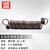 赫思迪格 PVC包胶防盗弹簧钢丝绳 便携箱包防丢防盗绳 黑色1.5米(2个) HGJ-1580