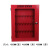 海斯迪克 HKL-385 安全锁具管理箱存放箱 挂锁柜 32个挂点锁具箱红色(含锁)*1套