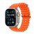 Apple watch ultra2 苹果手表ultra智能运动电话手表GPS + 蜂窝款男女通用款 橙色海洋表带 24期 免息