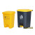 废料化学品分类垃圾箱脚踏垃圾桶锐器加厚型塑料加厚大桶针筒 45L特厚脚踏桶高韧性