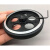 编码器计米轮 长度测量计米器轮子仪表 铝合金测长仪计米轮 周长300(内孔7MM)